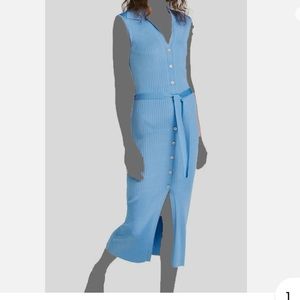 Nanushka button front dress